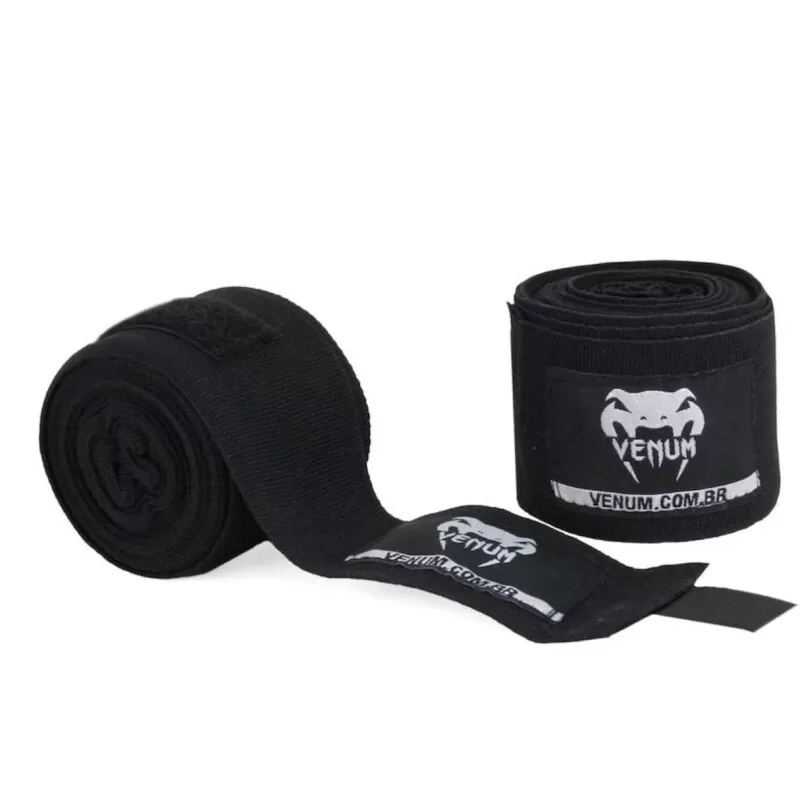 BANDAGEM DE BOXE / MUAY THAI VENUM - Preto