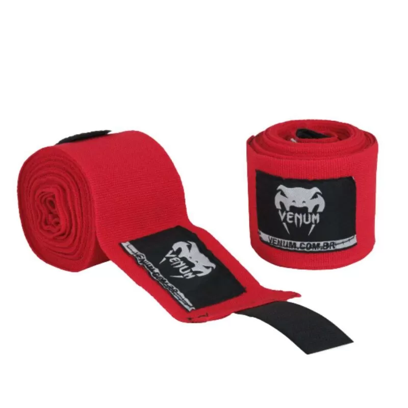 BANDAGEM DE BOXE / MUAY THAI VENUM - Vermelho