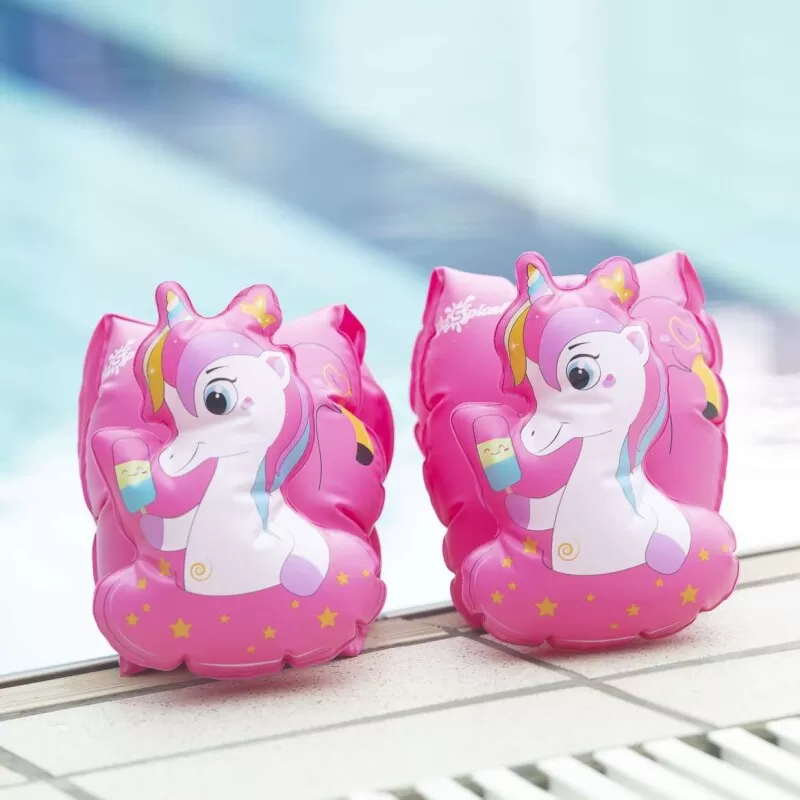 BOIA DE BRAÇO UNICORNIO KIDSPLASH SPEEDO - Rosa