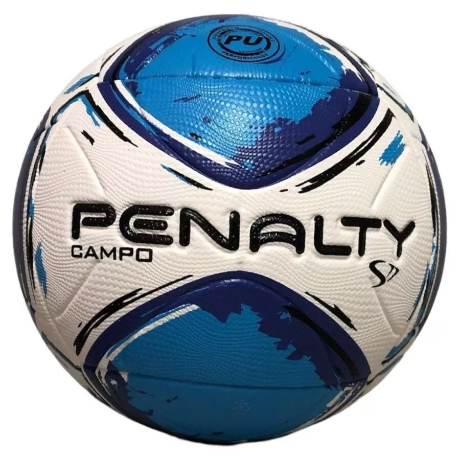 BOLA DE CAMPO PENALTY S11 R2 XXIV  Branco azul e preto