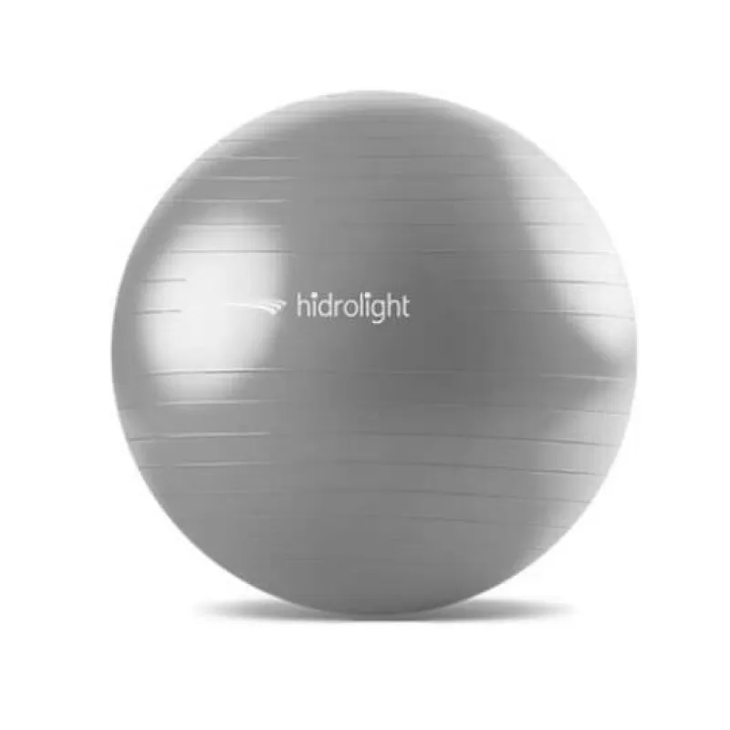 BOLA DE EXERCICIOS 75CM - Cinza