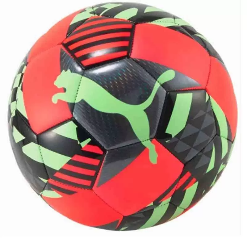 BOLA DE FUTEBOL FUSSBALL PARK PUMA - Preto verde e laranja