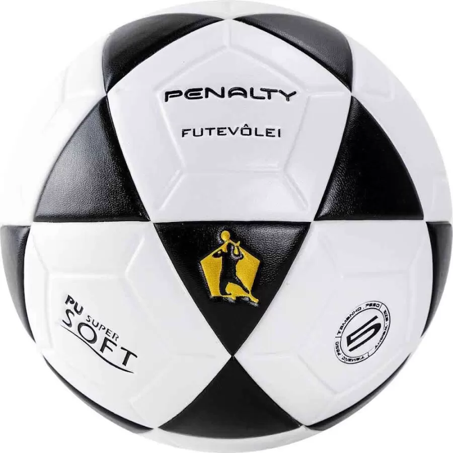 BOLA DE FUTEVOLEI PENALTY XXI  Branco e preto