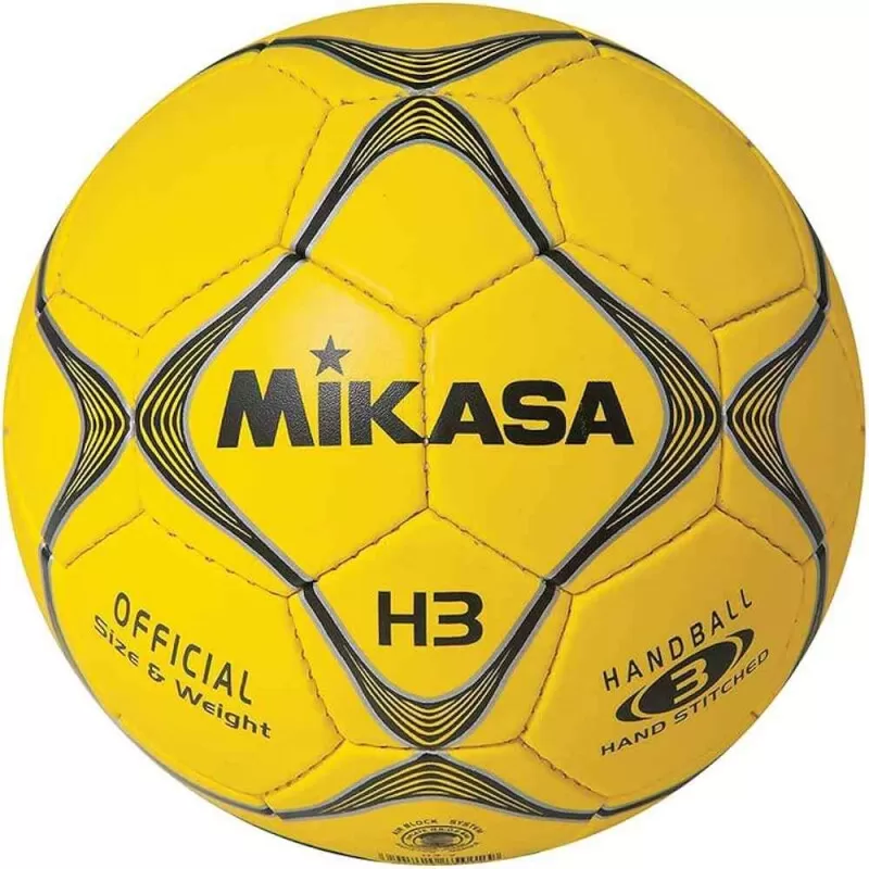 BOLA DE HANDEBOL H3 PADRÃO IHF - Amarelo