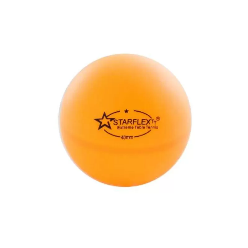 BOLA DE PING PONG STARFLEX - Laranja