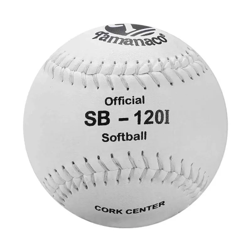 BOLA DE SOFTBALL SB-120 - Branco