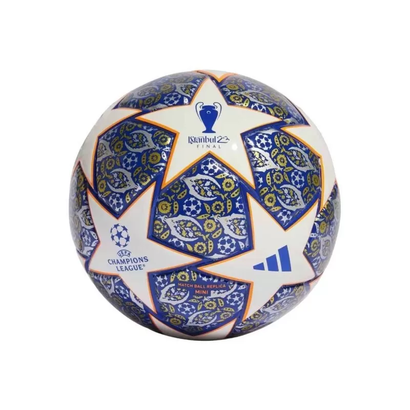 BOLA MINI UCL INSTABUL - Azul laranja e branco