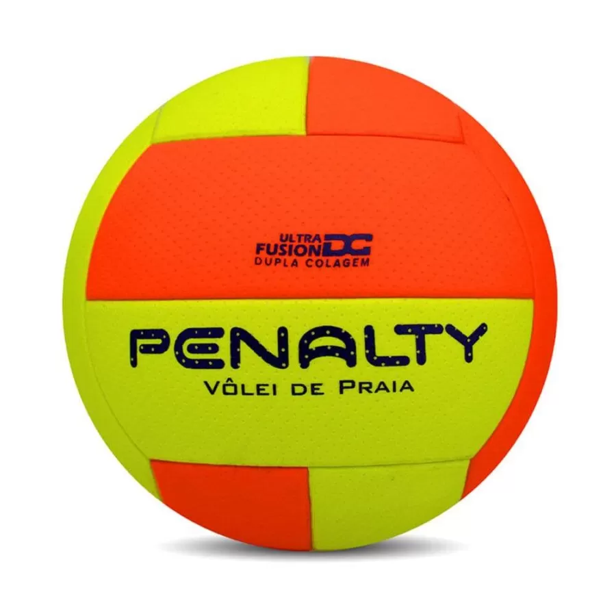 BOLA PENALTY VÔLEI DE PRAIA XXI  Laranja amarelo e roxo