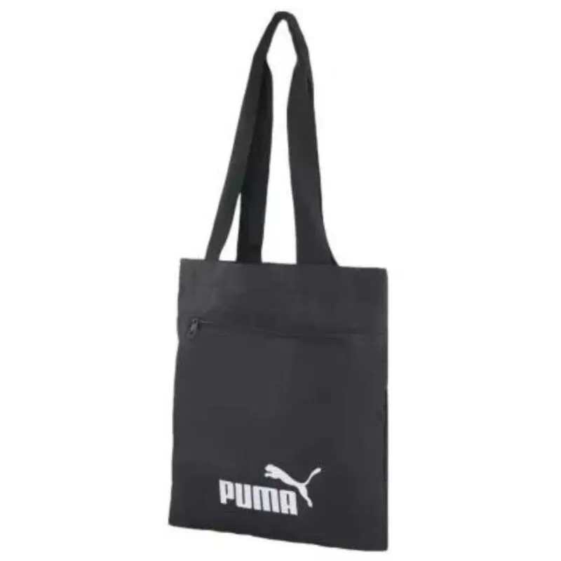 BOLSA PUMA PHASE PACKABLE SHOPPER - Preto e branco