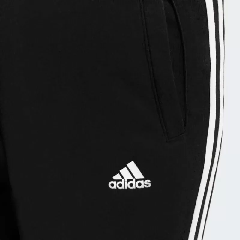 CALCA ADIDAS ESSENTIALS 3-STRIPES INFATIL - Preto e branco