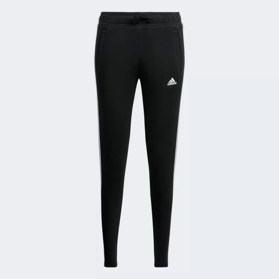 CALCA ADIDAS ESSENTIALS 3STRIPES INFATIL  Preto e branco