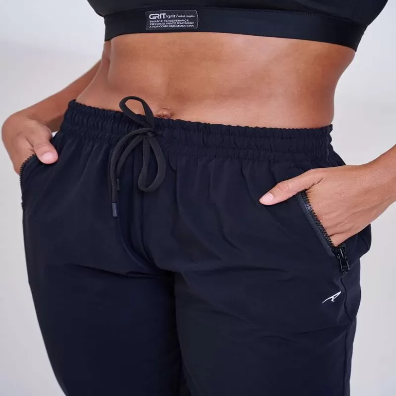 CALÇA ELASTIZADA DROP IND - Preto