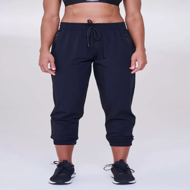 CALÇA ELASTIZADA DROP IND - Preto