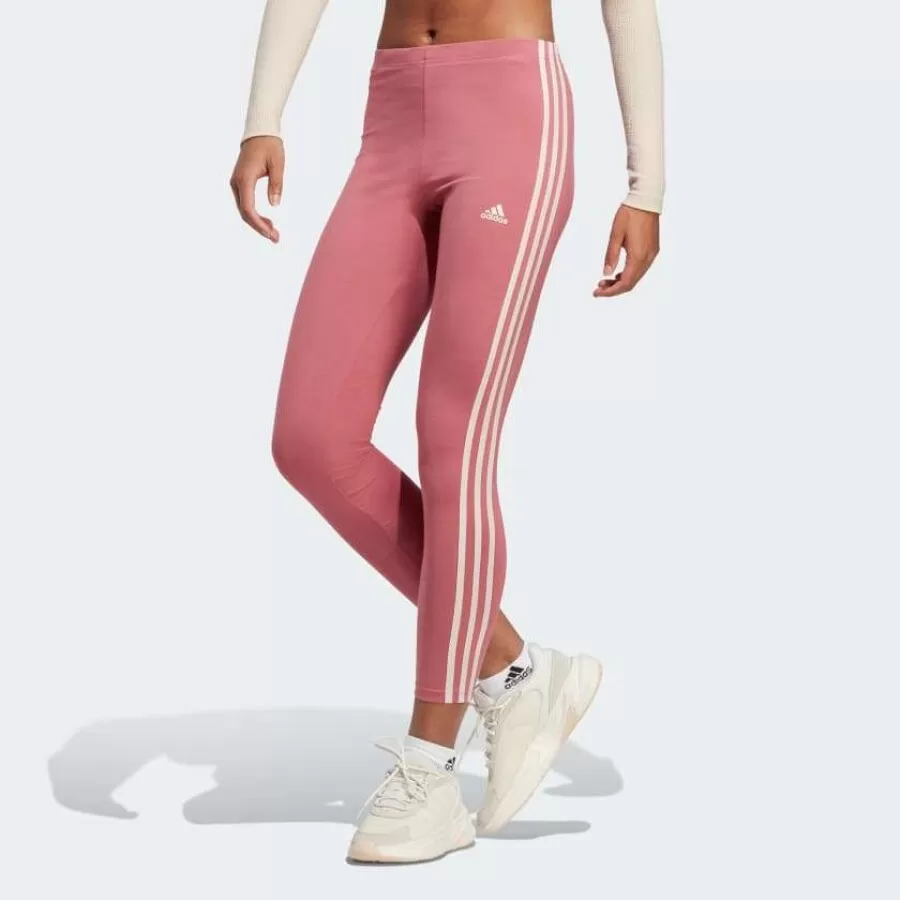 CALCA LEGGING ESSENTIALS 3 STRIPES  Rosa