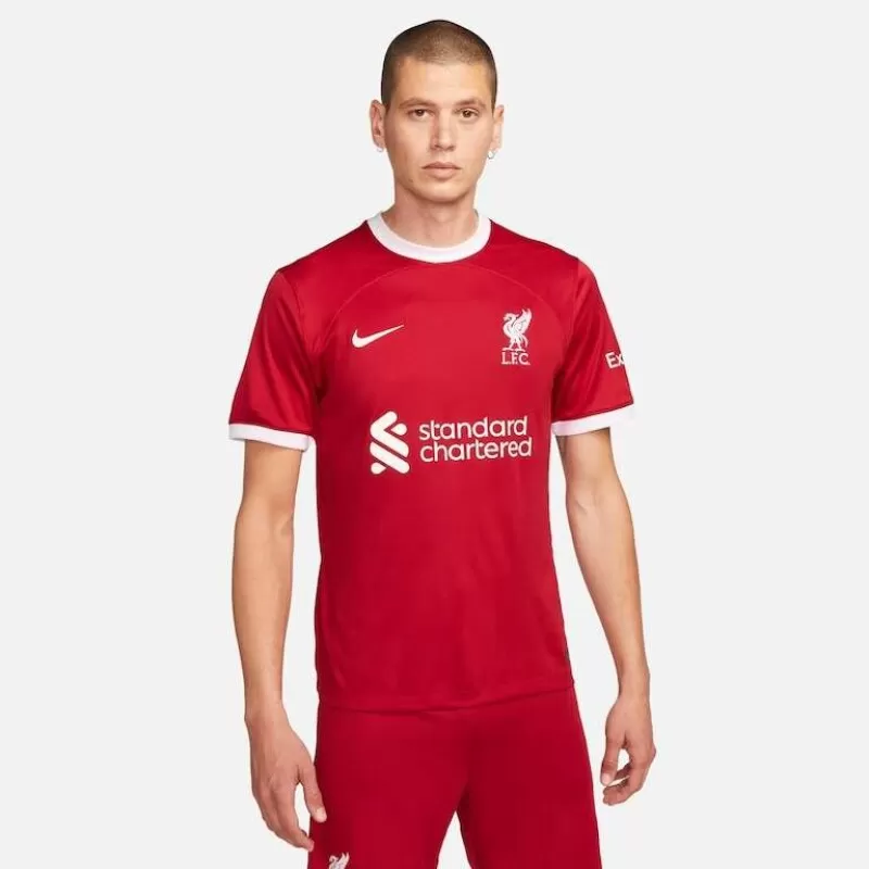 CAMISA 1 LIVERPOOL 23/24 - Vermelho e branco