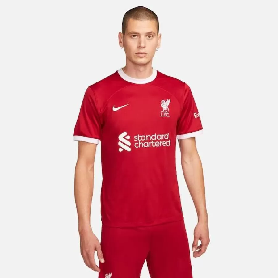 CAMISA 1 LIVERPOOL 23/24  Vermelho e branco