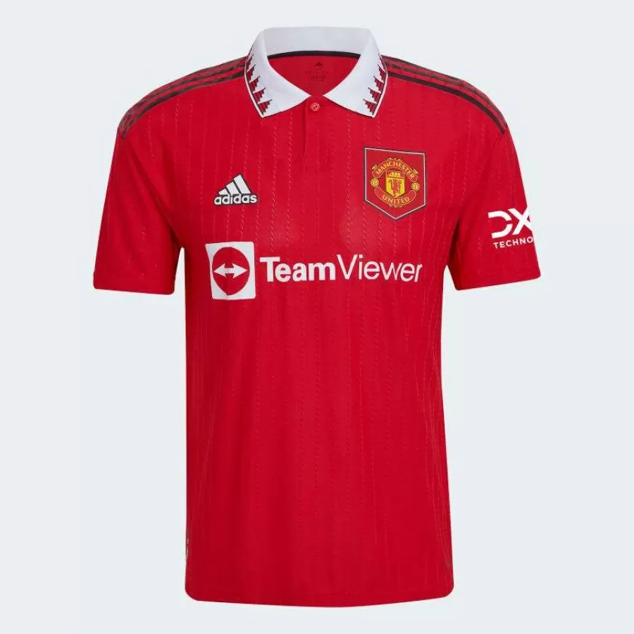 CAMISA 1 MANCHESTER UNITED 22/23  Vermelho branco e preto