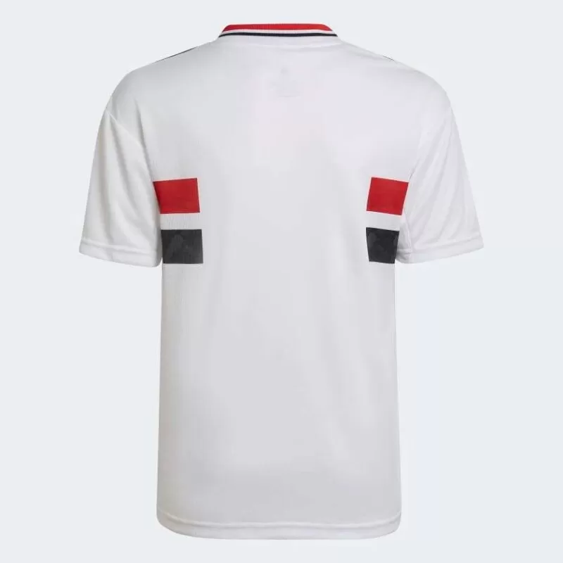 CAMISA 1 SÃO PAULO FC 22 INFANTIL - Preto vermelho e branco