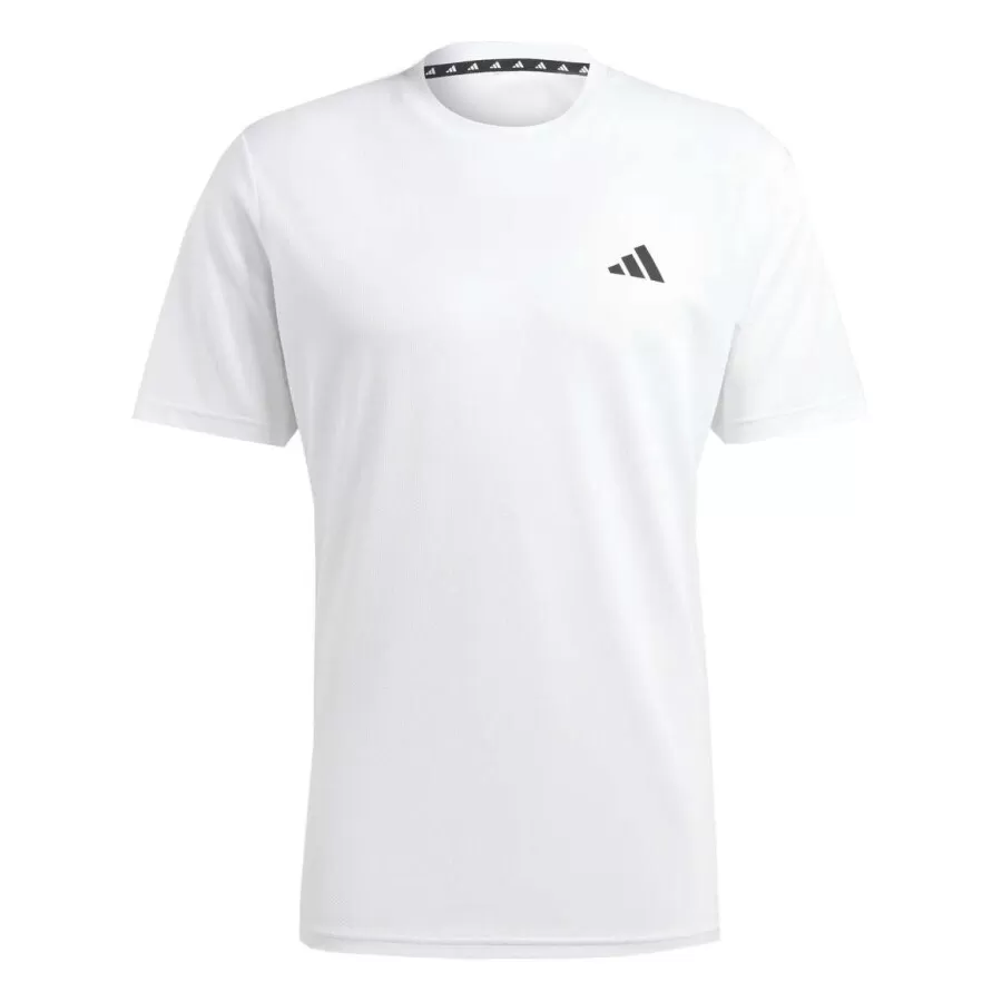 CAMISA ADIDAS TREINO MANGA CURTA LOGO  Branco