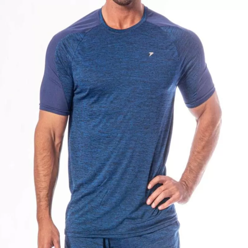 CAMISA ESPORTIVA DART - Azul marinho