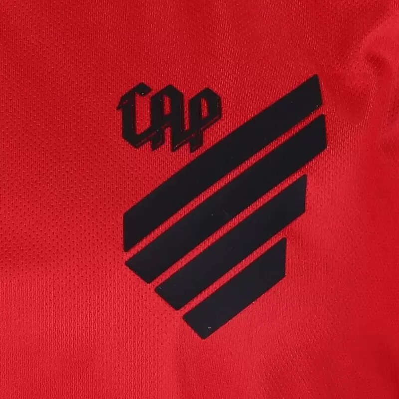 CAMISA MASCULINA UMBRO CAP OFICIAL 1 2023 CLASSIC - Vermelho e preto