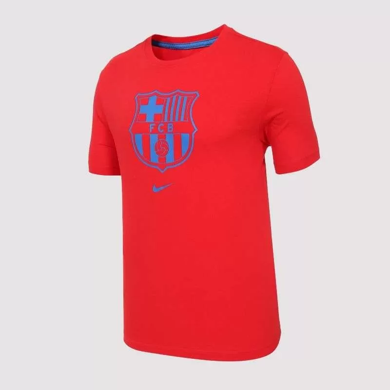 CAMISA NIKE BARCELONA CREST - Vermelho e azul