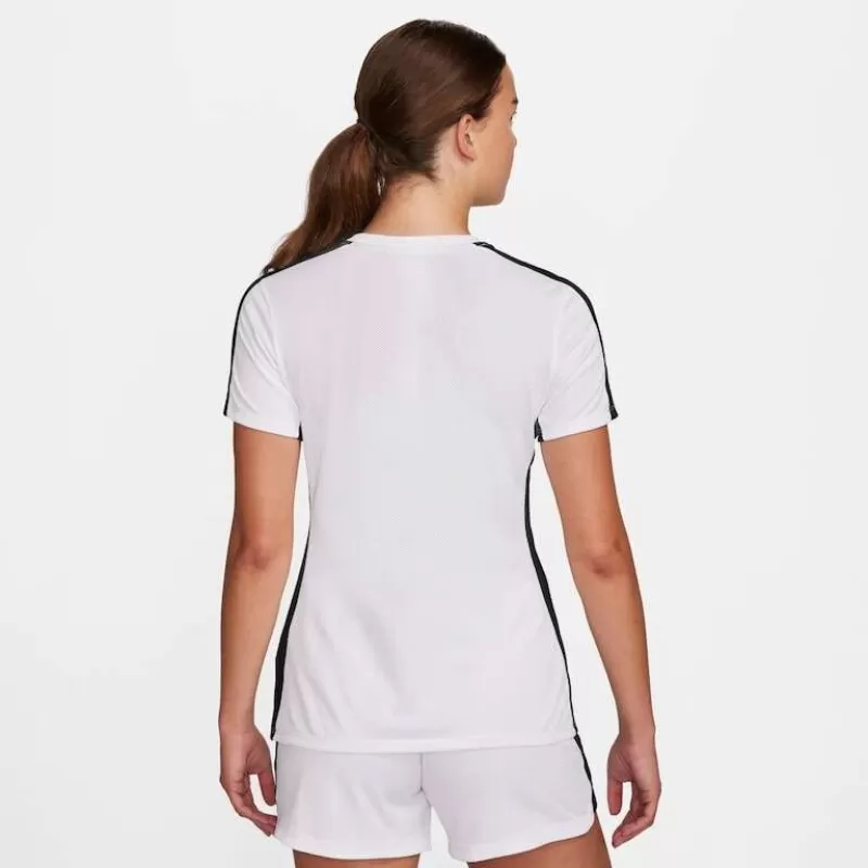 CAMISA NIKE DRI FIT ACADEMY - Branco e preto