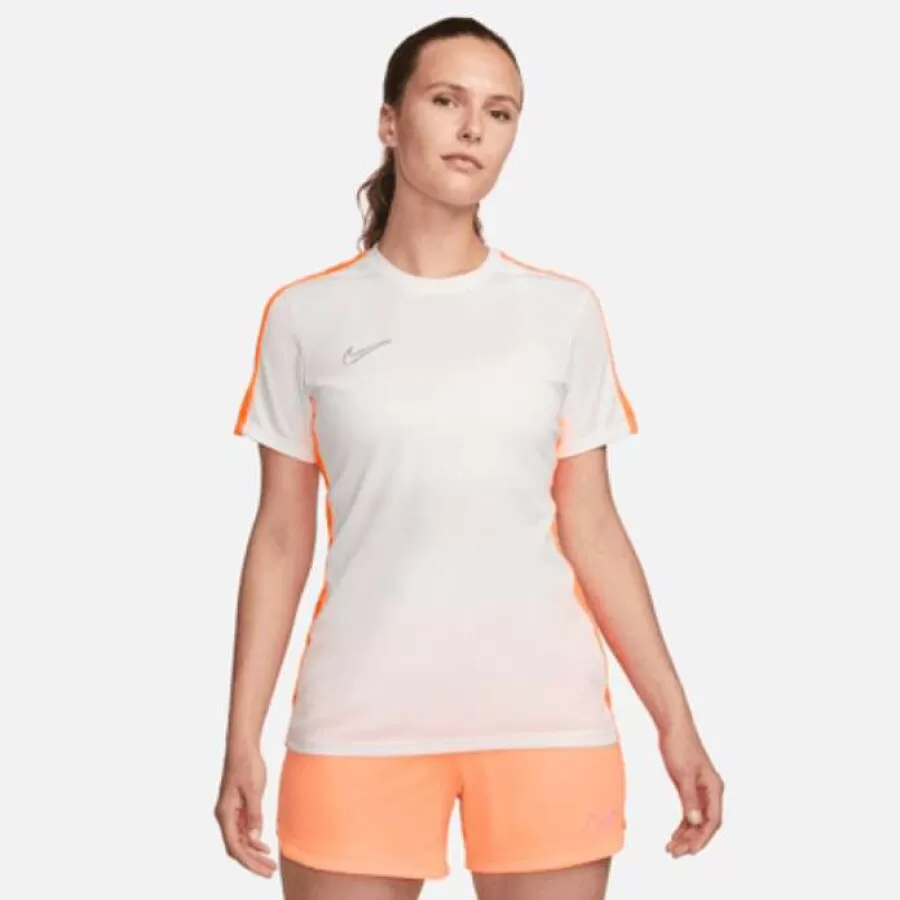 CAMISA NIKE DRIFIT ACD23  Branco e laranja