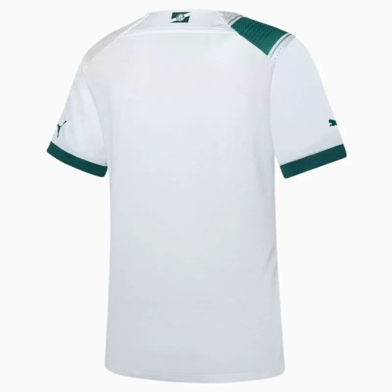 CAMISA PALMEIRAS TORCEDOR AWAY FEMININA 23/24 - Branco e verde