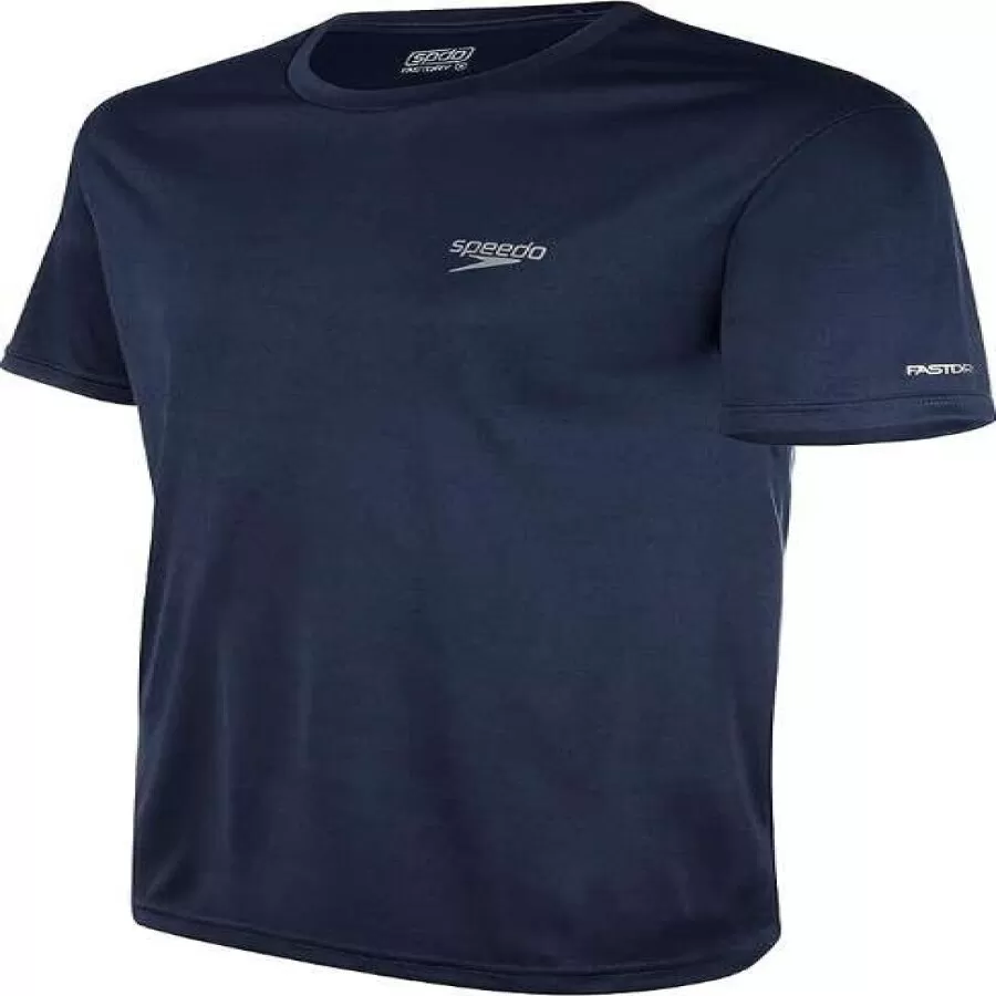 CAMISA SPEEDO RAGLAN BASIC  Azul marinho