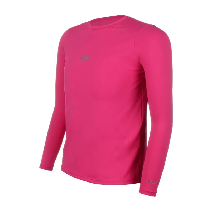 CAMISA SPEEDO UV PROTECTION MANGA LONGA - Rosa