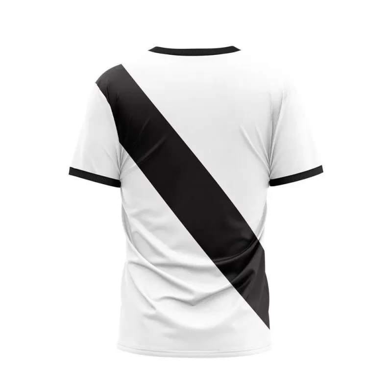 CAMISA VASCO EXPRESSO BRAZILINE - Branco preto e vermelho