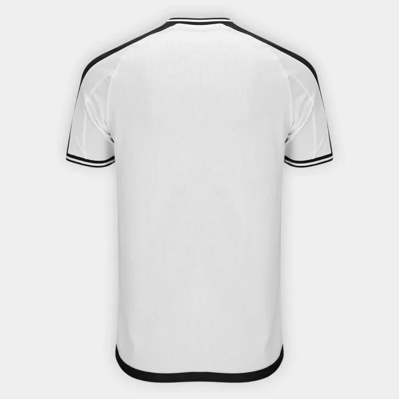 CAMISA VASCO II 24/25 JOGADOR KAPPA MASCULINO - Branco preto e vermelho