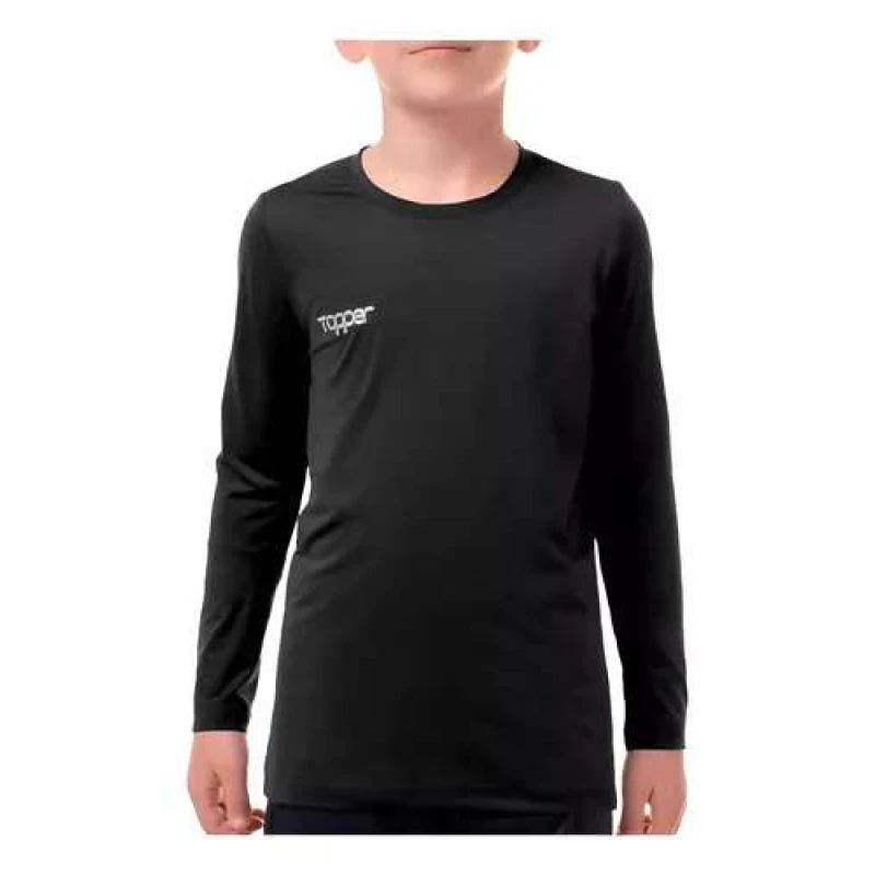 CAMISETA TERMICA ML CLASSIC NEW JUVENIL - Preto