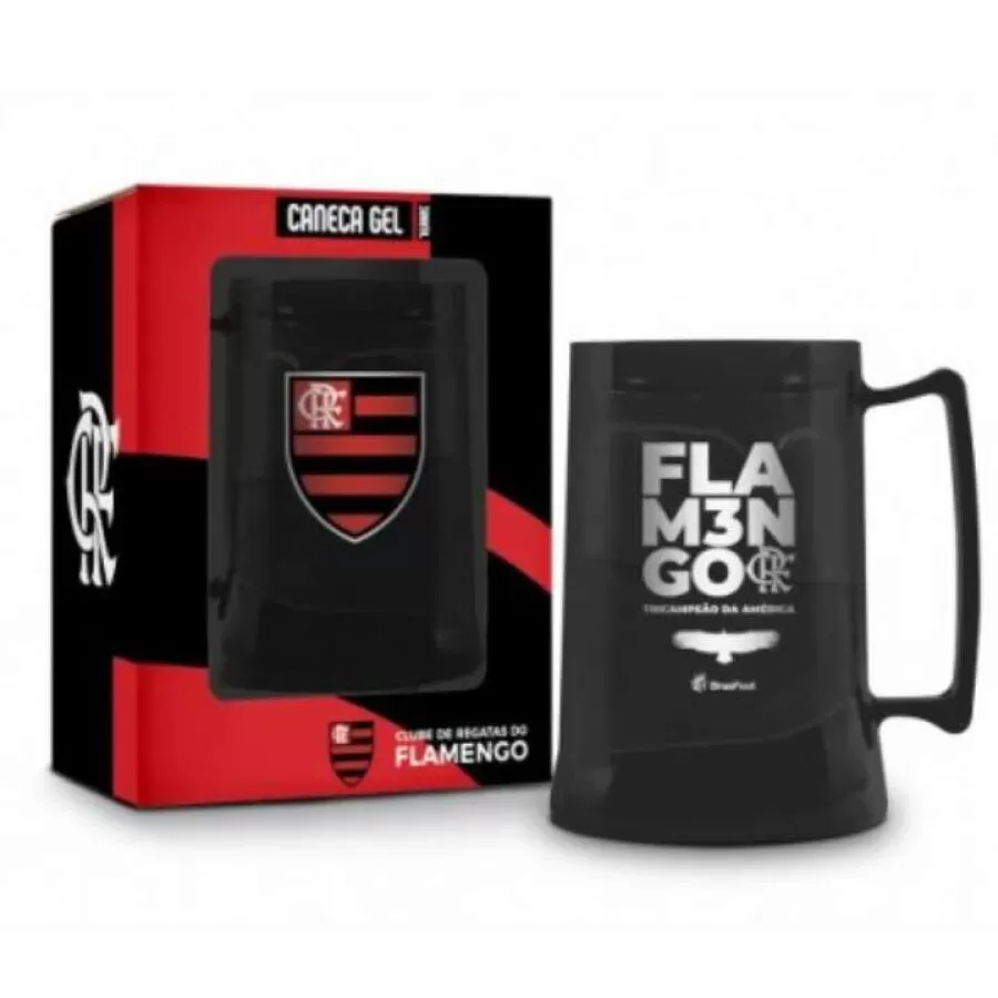 CANECA GEL 300ML  FLAMENGO LIBERTADORES 1  Diversos