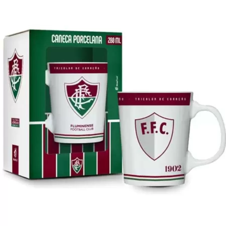 CANECA PORCELANA PREMIUM  FLUMINENSE  Diversos