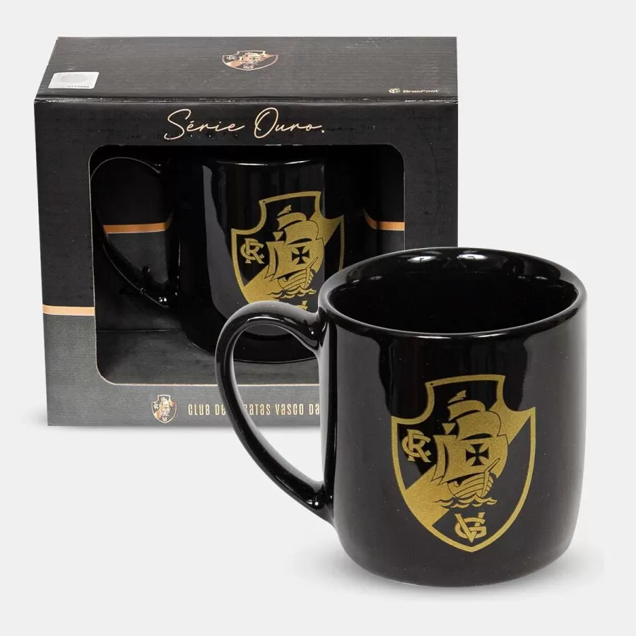 CANECA PORCELANA URBAN 300ML TIMES  VASCO SÉRIE OURO  Diversos