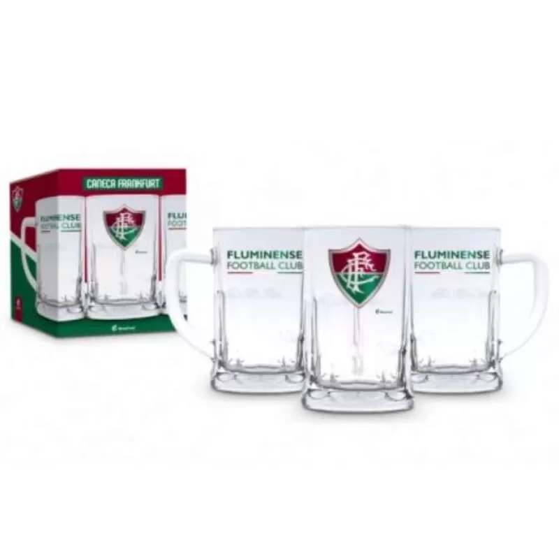 CANECA VIDRO 565ML - FLUMINENSE - Diversos