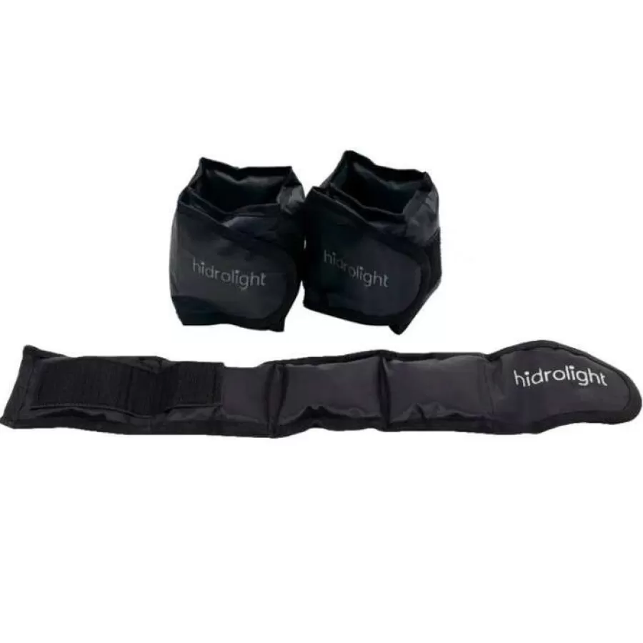 CANELEIRA DE PESO KIT 3 KG (2UN 1,5KG) HIDROLIGHT  Preto