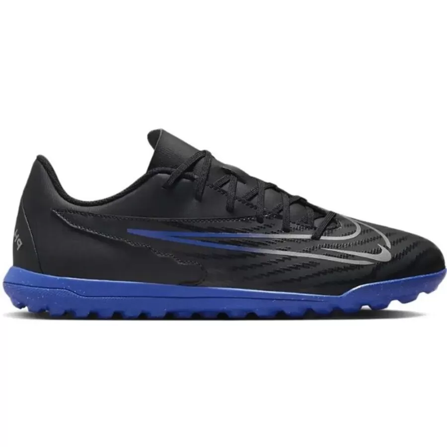 CHUTEIRA NIKE PHANTOM GX CLUB SOCIETY  Preto e azul