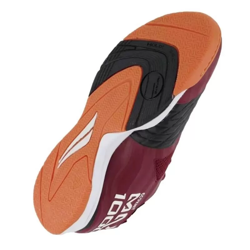 CHUTEIRA PENALTY MAX 1000 ECOKNIT FUTSAL - Bordo branco e preto