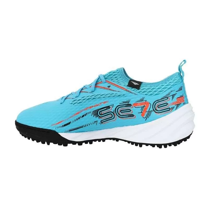 CHUTEIRA SOCIETY PENALTY SE7E PRO ECOKNIT Y-2 - Azul turquesa coral e preto