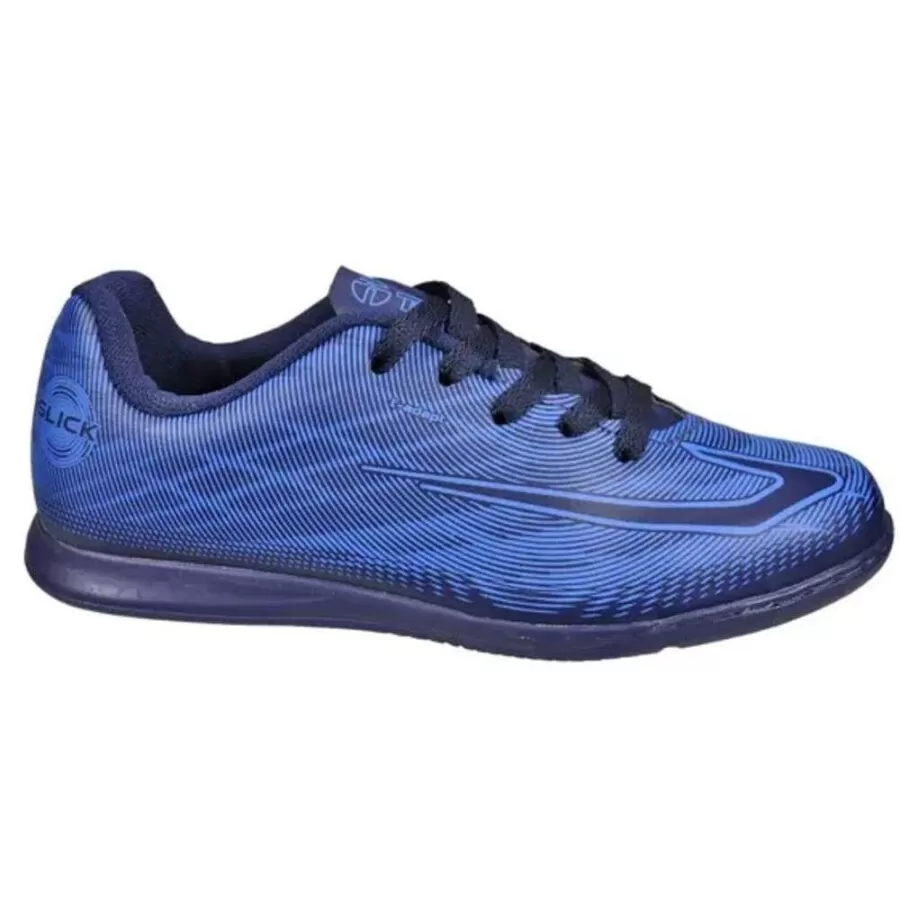 CHUTEIRA TOPPER SLICK IV FUTSAL INFANTIL  Azul marinho e azul