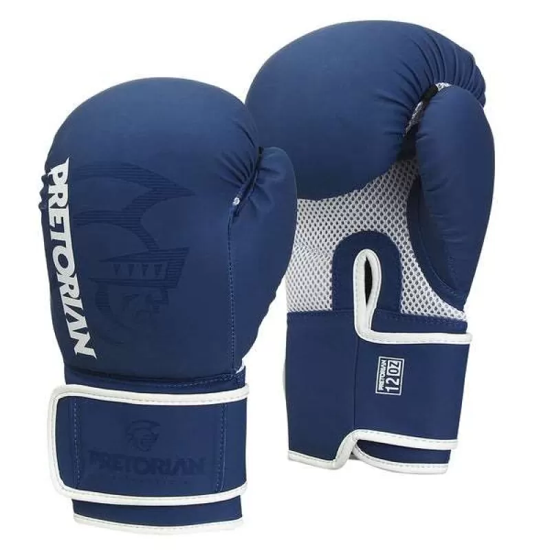 CONJUNTO BOXE/MUAY TAHI FIRST FX2 - Azul e branco