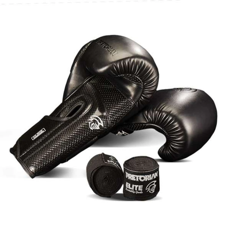 CONJUNTO ELITE BOXE/MUAY THAI PRETO - Preto