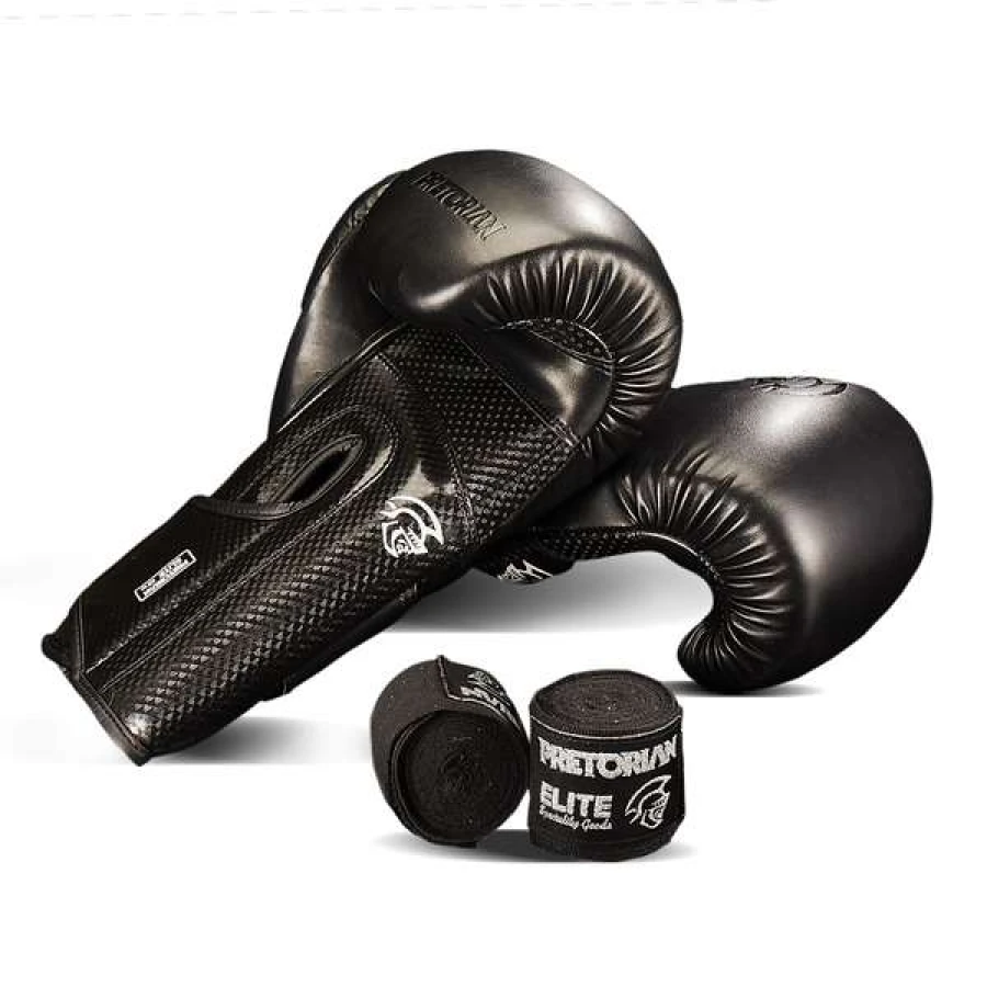 CONJUNTO ELITE BOXE/MUAY THAI PRETO  Preto