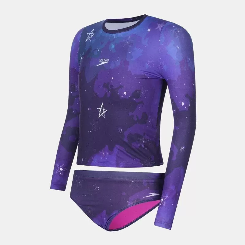 CONJUNTO SPEEDO PANTS GALAXY STAR INFATIL - Azul noturno