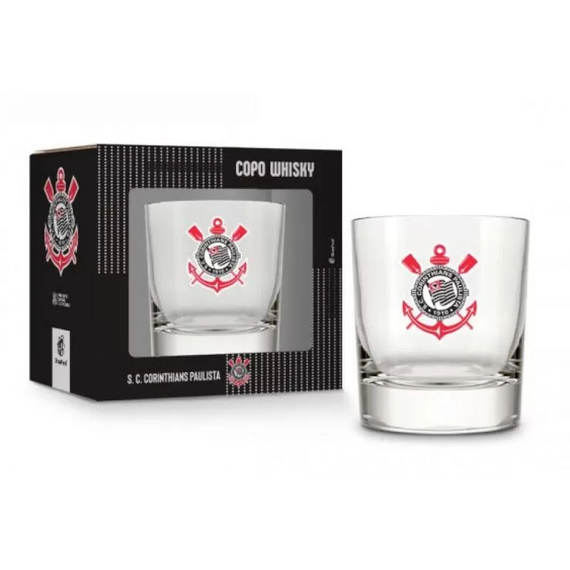 COPO WHISKY ATOL 310ML - CORINTHIANS - Diversos