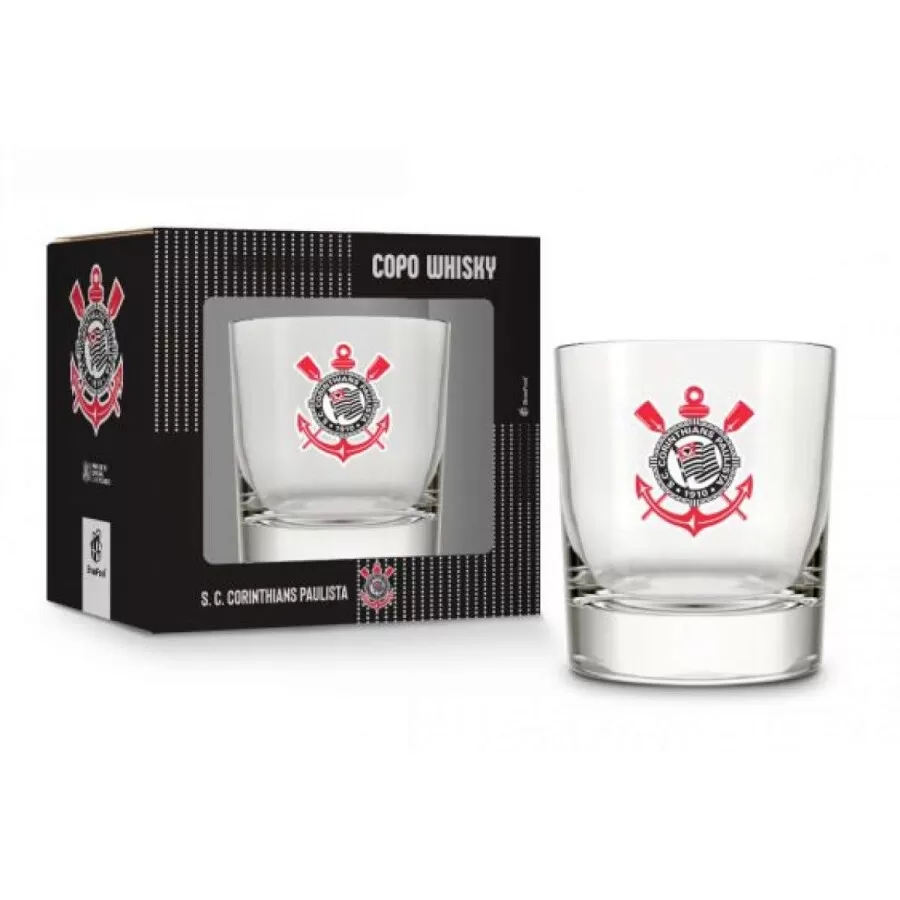 COPO WHISKY ATOL 310ML  CORINTHIANS  Diversos