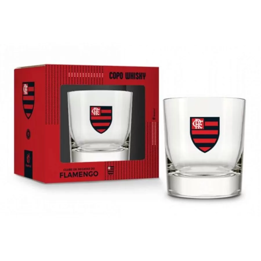 COPO WHISKY ATOL 310ML  FLAMENGO  Diversos